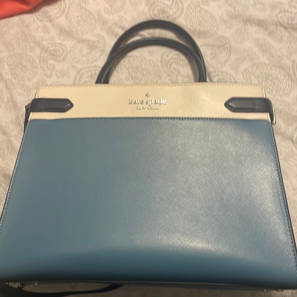 kate spade Handbags - Blue Kate Spade tote in excellent condition